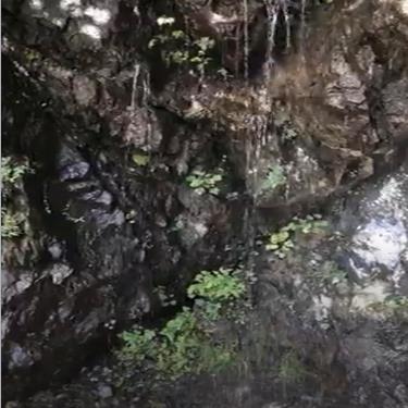 Water Fall Cave in Alaska